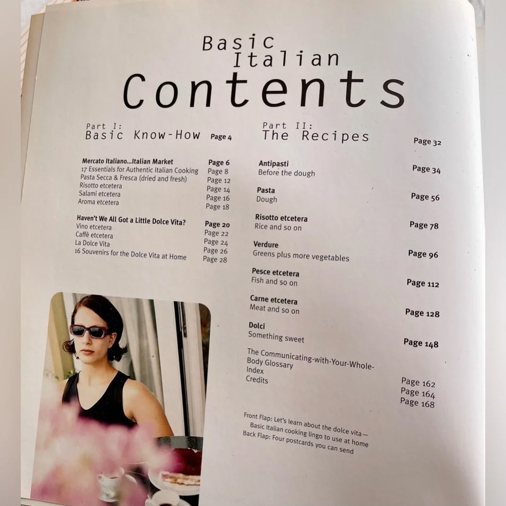 Unused! Basic Italian CookBook Baking Dolce Vita by Silverback